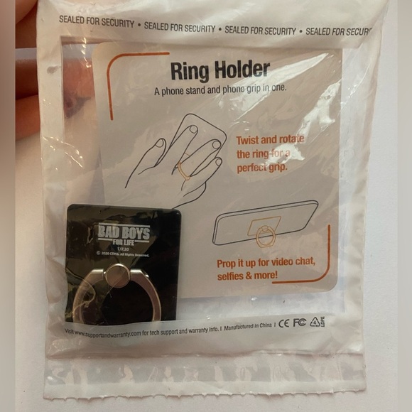 Bad Boys for Life Phone Ring Holder / Stand - Picture 2 of 3